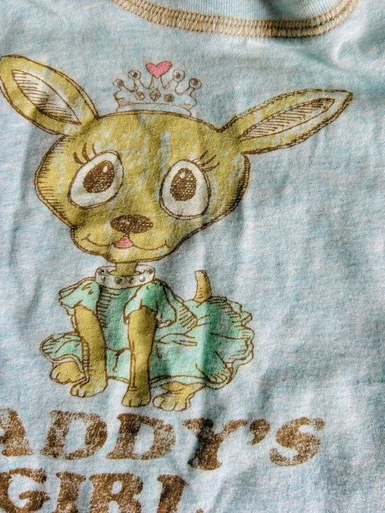 Y2K Aeropostale Lounge Set Fold Over Waist Pants & Baby Tee 100% Cotton Blue S - Picture 13 of 16